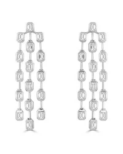 Sabrina Designs 14k 3.24 Ct. Tw. Diamond Chandelier Earrings In Metallic