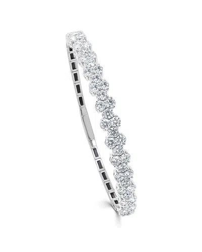 Sabrina Designs 14k 3.90 Ct. Tw. Diamond Bangle Bracelet