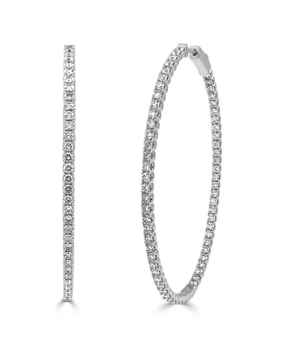 SABRINA DESIGNS SABRINA DESIGNS 14K 4.09 CT. TW. OVAL HOOPS