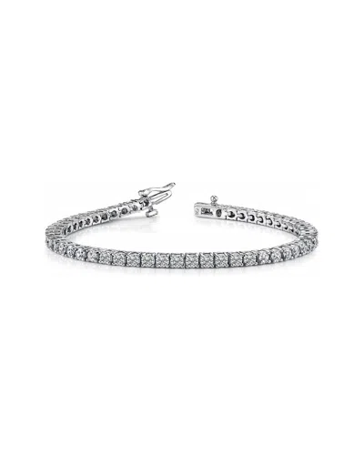 Sabrina Designs 14k 5.01 Ct. Tw. Diamond Tennis Bracelet In Silver