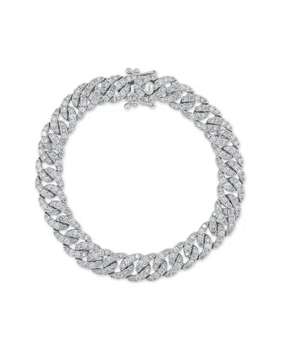 Sabrina Designs 14k Diamond Link Bracelet In White