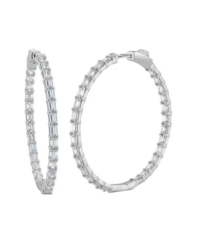 Sabrina Designs 14k 5.26 Ct. Tw. Diamond Hoops In White
