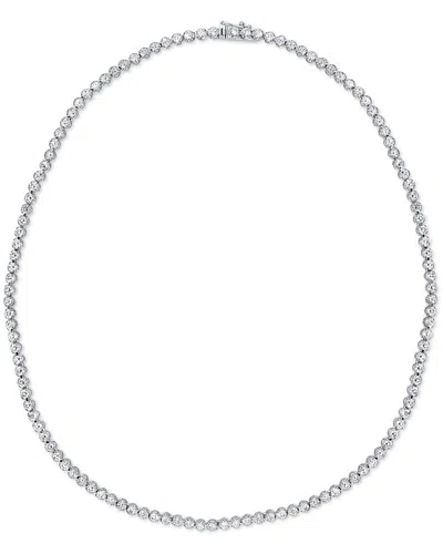 Sabrina Designs 14k 7.00 Ct. Tw. Diamond Tennis Necklace In Metallic