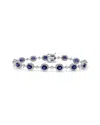Sabrina Designs 14k 8.99 Ct. Tw. Diamond & Sapphire Stackable Bracelet
