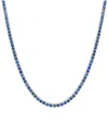 Sabrina Designs 14k 9.44 Ct. Tw. Sapphire Tennis Necklace