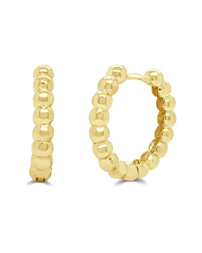 Sabrina Designs 14k Bead Hoop Earrings In Gold