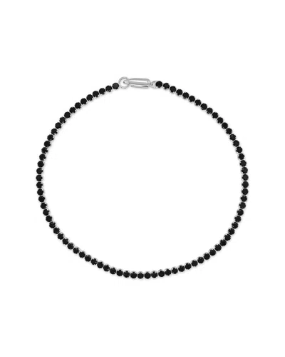 Sabrina Designs 14k Black Gold 2.31 Ct. Tw. Diamond Stackable Tennis Bracelet In Gray