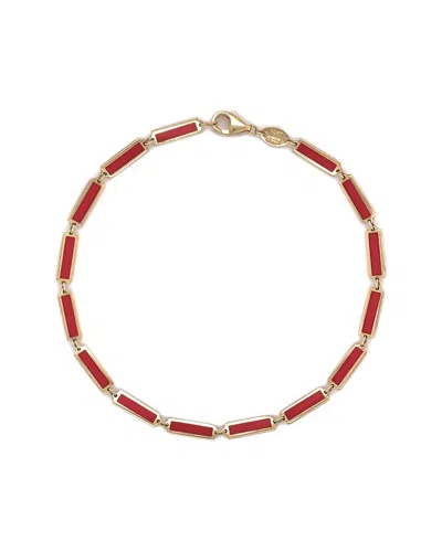 Sabrina Designs 14k Coral Bar Bracelet