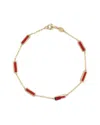 Sabrina Designs 14k Coral Station Bracelet