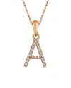 Sabrina Designs 14k Diamond A-z Initial Necklace (a-z)