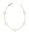 Sabrina Designs 14k Flower Ankle Bracelet