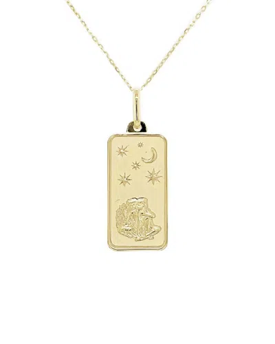 Sabrina Designs 14k Gemini Zodiac Necklace In Gold