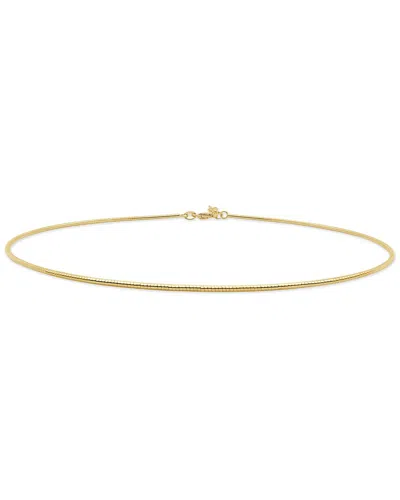 Sabrina Designs 14k Omega Choker Necklace In Gold