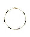 Sabrina Designs 14k Onyx Station Bar Bracelet