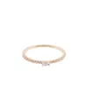 Sabrina Designs 14k Rose Gold 0.06 Ct. Tw. Diamond Ring