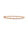 Sabrina Designs 14k Rose Gold 0.14 Ct. Tw. Diamond Bangle