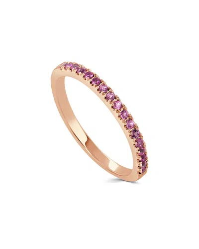 Sabrina Designs 14k Rose Gold 0.23 Ct. Tw. Sapphire Ring In Pink