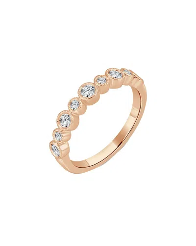 Sabrina Designs 14k Rose Gold 0.28 Ct. Tw. Diamond Ring In Pink