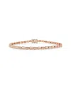 Sabrina Designs 14k Rose Gold 0.43 Ct. Tw. Diamond Bangle Bracelet