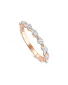 Sabrina Designs 14k Rose Gold 0.64 Ct. Tw. Diamond Ring