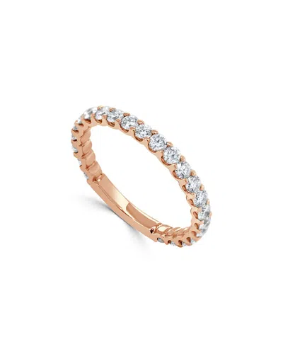 Sabrina Designs 14k Rose Gold 0.93 Ct. Tw. Diamond 3/4 Eternity Ring