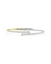 Sabrina Designs 14k Two-tone 1.65 Ct. Tw. Diamond Stackable Bangle Bracelet
