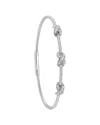 Sabrina Designs 14k 0.33 Ct. Tw. Diamond Stackable Bangle In White
