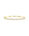 Sabrina Designs 14k Yg Diamond Baguette Bangle In Gold