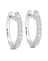 Sabrina Designs 18k 0.30 Ct. Tw. Diamond Hoops