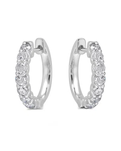 Sabrina Designs 18k 0.82 Ct. Tw. Diamond Hoops