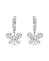 Sabrina Designs 18k 1.90 Ct. Tw. Diamond Flower Earrings