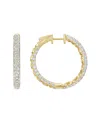 Sabrina Designs 18k 3.02 Ct. Tw. Diamond Hoops