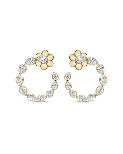 Sabrina Designs 18k 3.29 Ct. Tw. Diamond Earrings In White