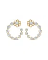 Sabrina Designs 18k 3.29 Ct. Tw. Diamond Earrings