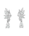 Sabrina Designs 18k 3.62 Ct. Tw. Cluster Earrings
