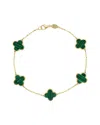 Sabrina Designs 14k Malachite Enamel Chain Bracelet