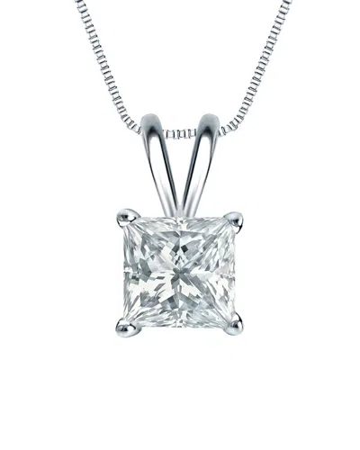 Sabrina Designs Lab Grown Diamonds 14k 3.00 Ct. Tw. Lab-grown Diamond Solitaire Pendant