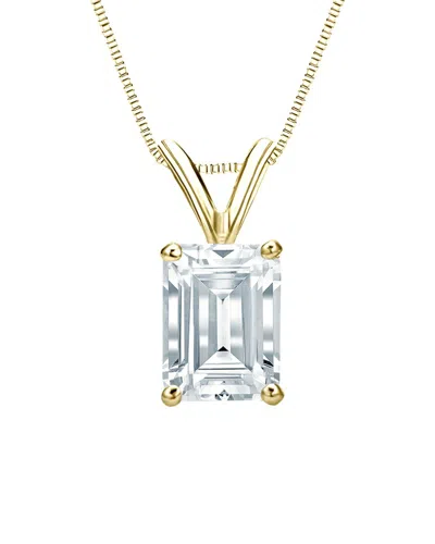Sabrina Designs Lab Grown Diamonds 14k 3.00 Ct. Tw. Lab-grown Diamond Solitaire Pendant In Gold