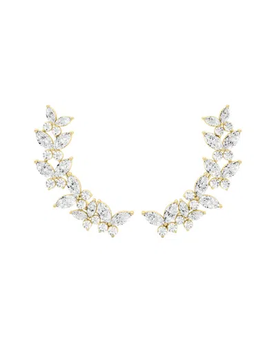 Sabrina Designs Lab Grown Diamonds 14k 3.75 Ct. Tw. Lab-grown Diamond Butterfly Earring In White