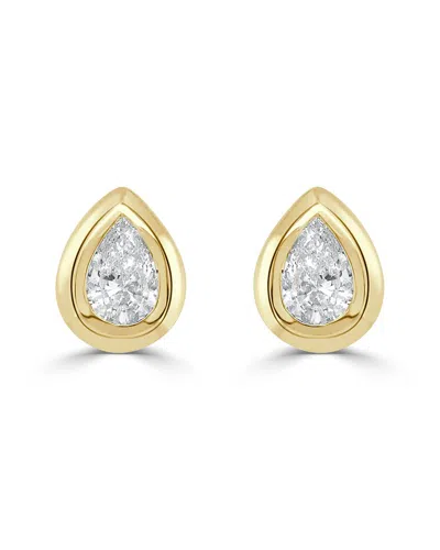 Sabrina Designs Lab Grown Diamonds Sabrina Designs 14k 3.20 Ct. Tw. Lab-grown Diamond Stud Earrings In Gold