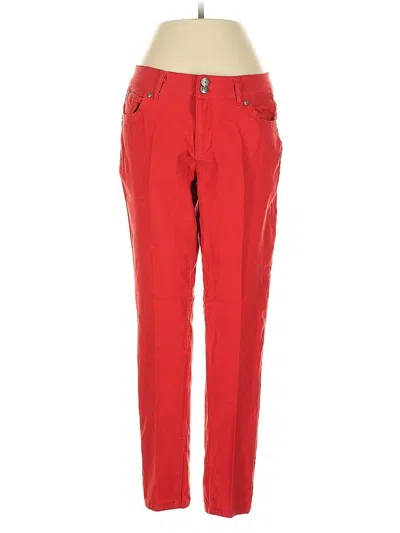 Pre-owned Sabrina Lauren Casual Pants In Red