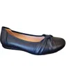 Sabrinas Women's London Knotted Flat Shoes In Navy In Blue