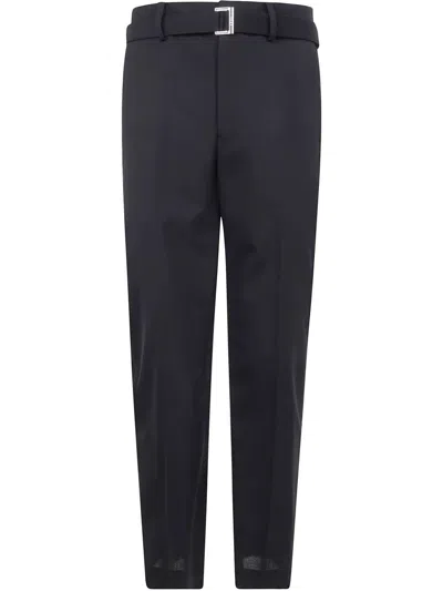 SACAI SUITING PANTS,25.03588M 001 BLACK
