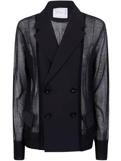 Sacai 25.07639 In Black  