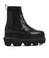 Sacai Chelsea-boots Mit Plateau In Black