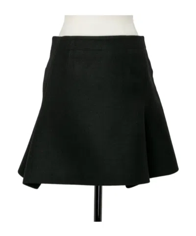 Sacai A-line Skirt In Black