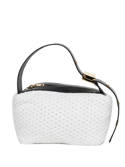 Sacai Adjustable-strap Mini Bag In White