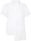 Sacai Women's Pleated Shirt In White