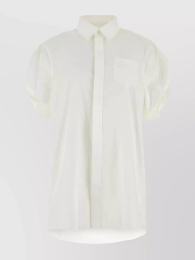 Sacai Shirt In Off White