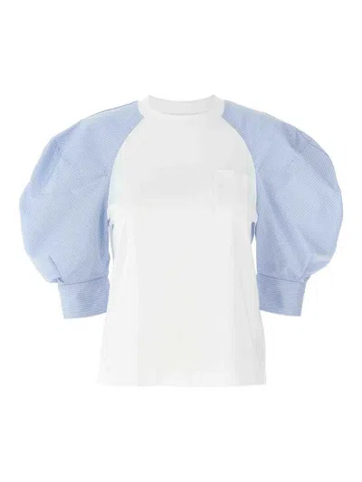 Sacai Balloon T-shirt In Multicolour